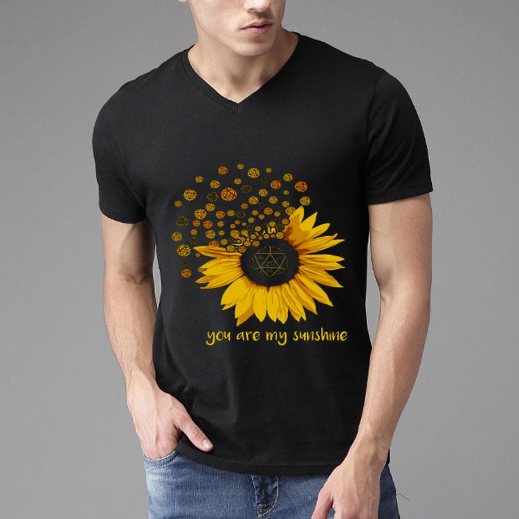 Dungeons Dragons Symbol Sunflower You Are My Sunshine Shirt
