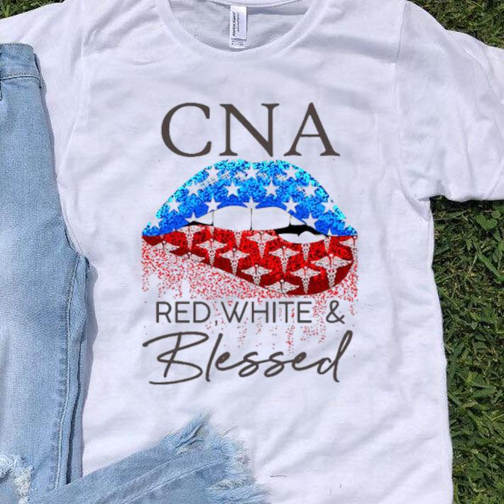 CNA Red White And Blessed Lips.png Shirt