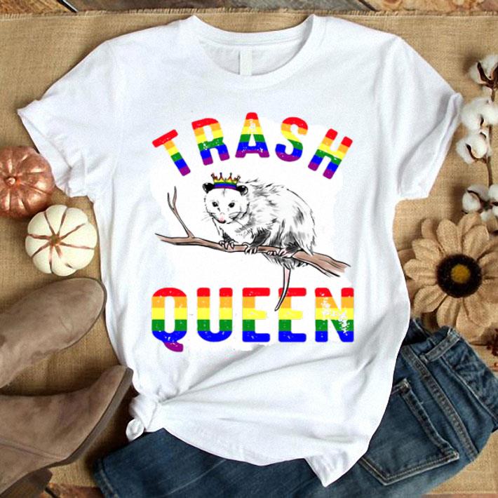 LGBT Opossum Trash Queen Shirt