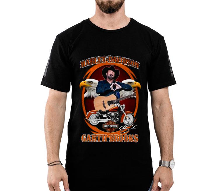 Motor Harley Davidson Cycles Garth Brooks Signature Shirt