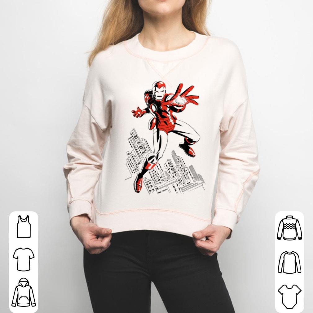 Marvel Iron Man Retro Comic Art Shirt