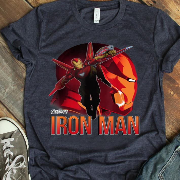 Marvel Infinity War Iron Man Profile Graphic Shirt