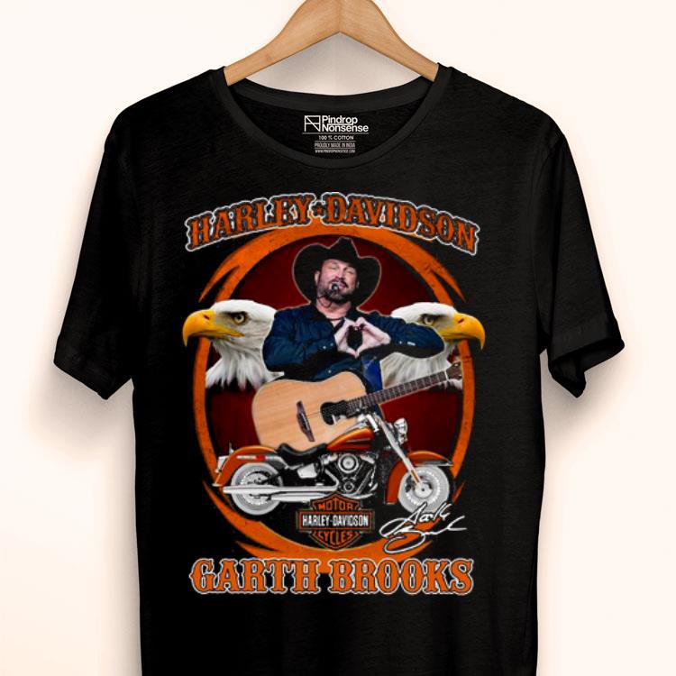 Motor Harley Davidson Cycles Garth Brooks Signature Shirt