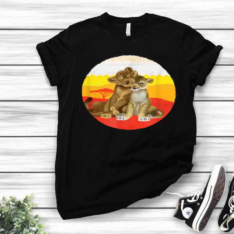Disney Lion King Live Action Young Simba And Nala Shirt