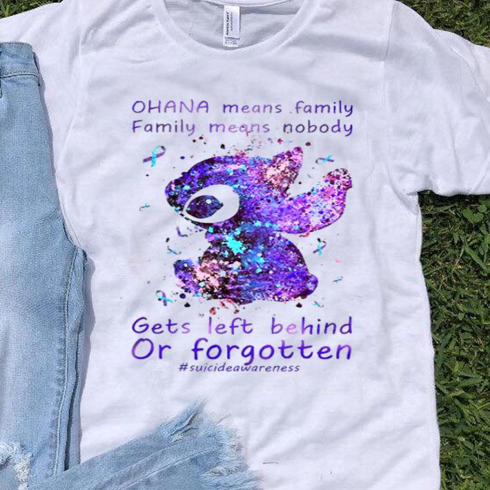 Ohana Means Family And Family Means Noboday Stitch.png Shirt