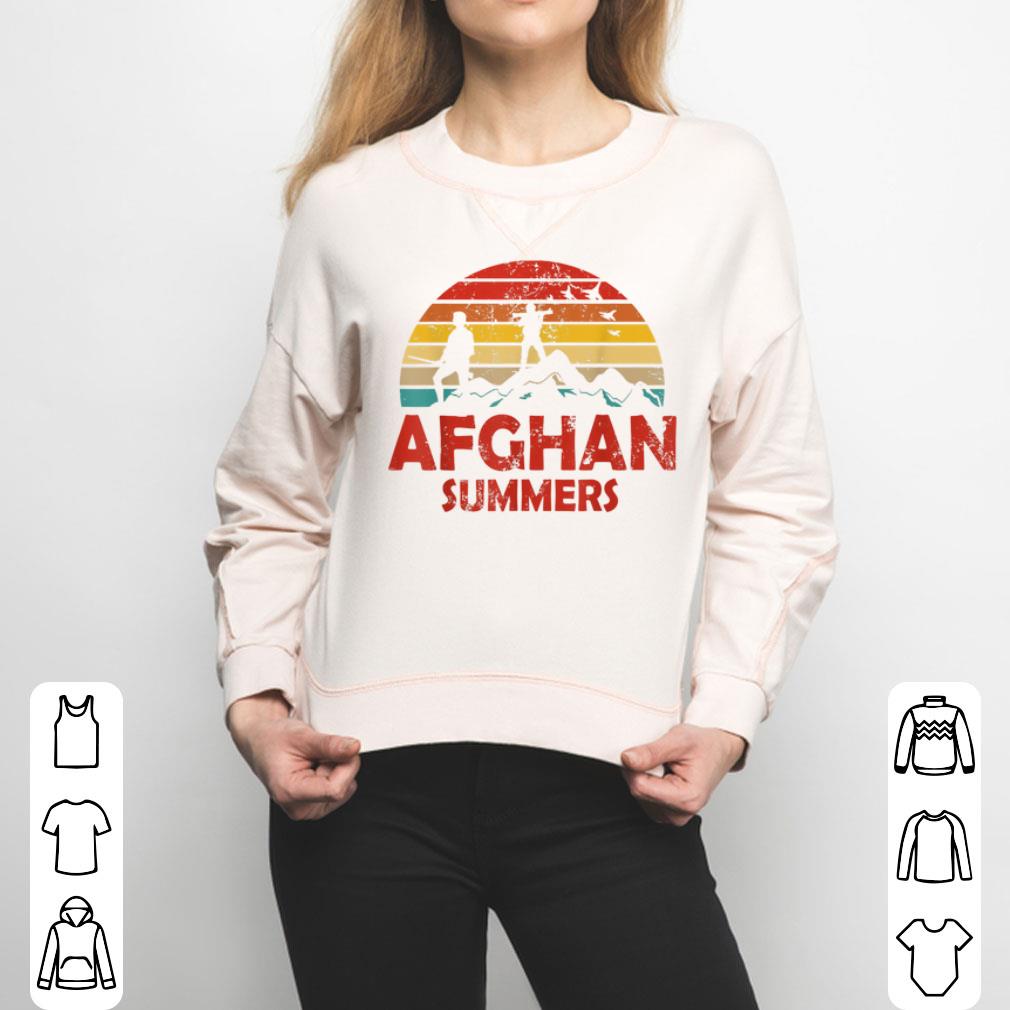 Afghan Summers Veteran Afghanistan Veterans Shirt