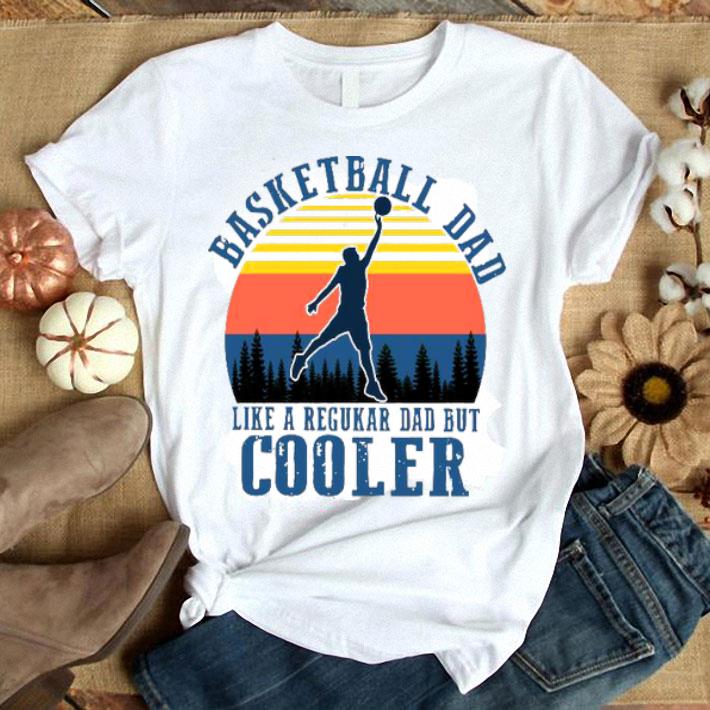 Basketball Dad Like A Regular Dad But Cooler Jumpman Vintage Shirt