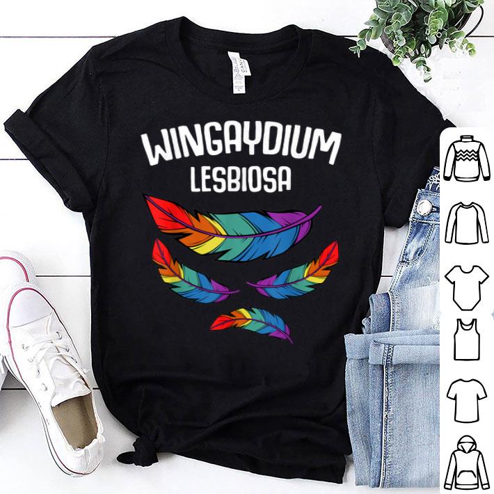 Lesbian Love Wingaydium Lesbiosa LGBT Pride 2019 Shirt