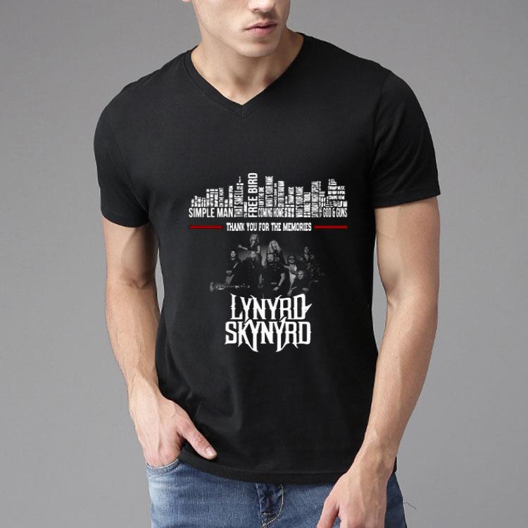 Thank You For The Memories Lynyrd Skynyrd Shirt