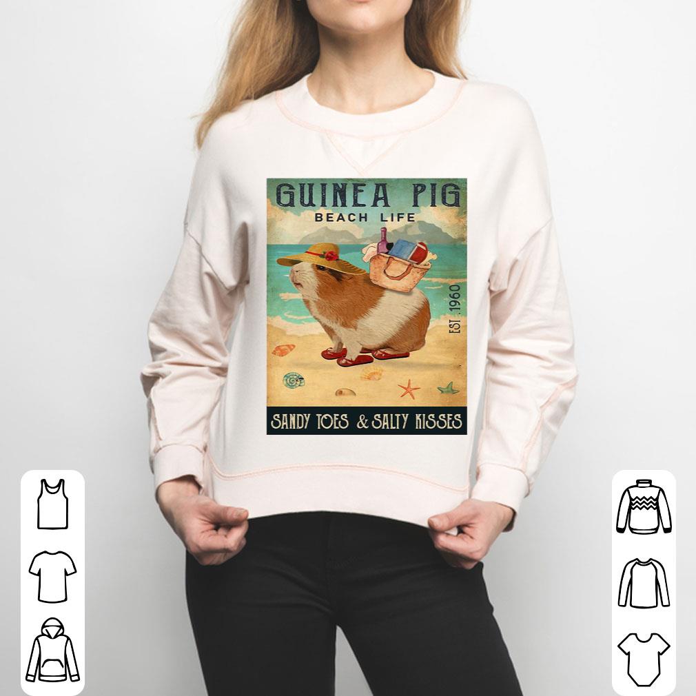 Guinea Pig Beach Life Sandy Toes And Salty Kisses Shirt