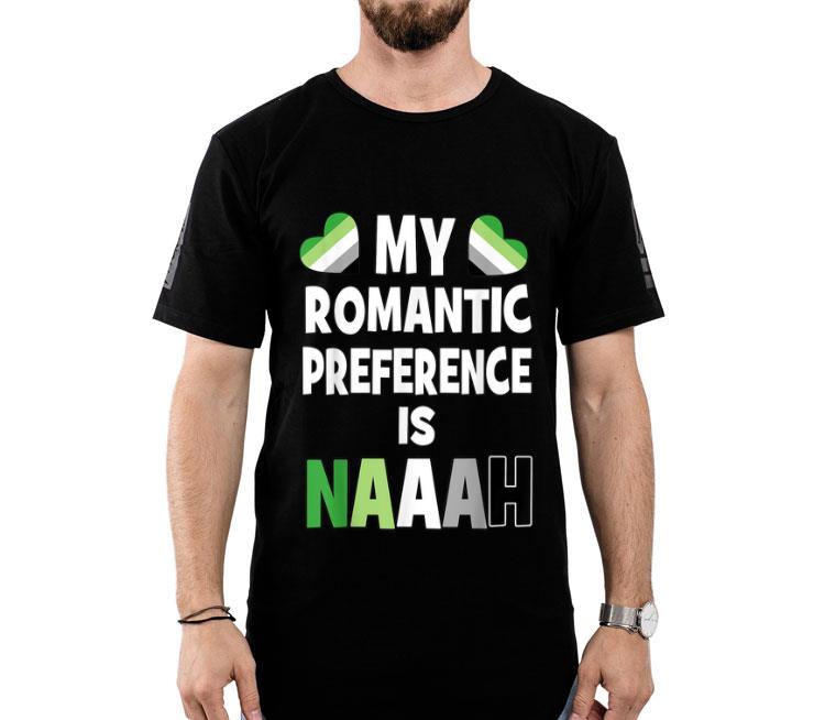 Aromantic No Romo Nah Pride LGBT Flag Shirt
