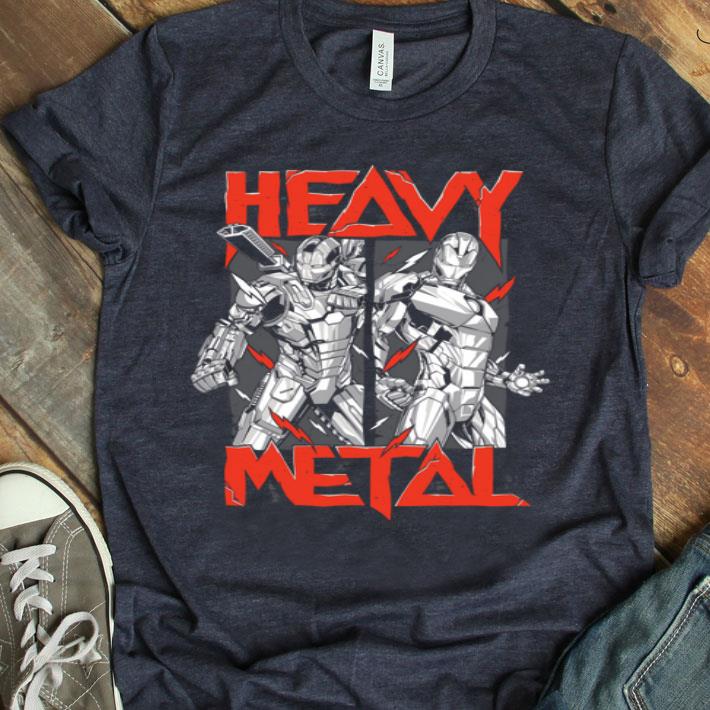 Marvel Avengers War Machine and Iron Man Heavy Metal Shirt