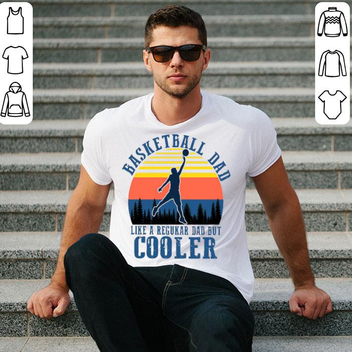Basketball Dad Like A Regular Dad But Cooler Jumpman Vintage Shirt