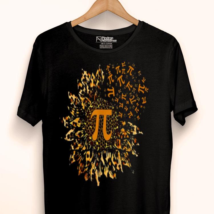 Pi Sunflowers Leopard Shirt