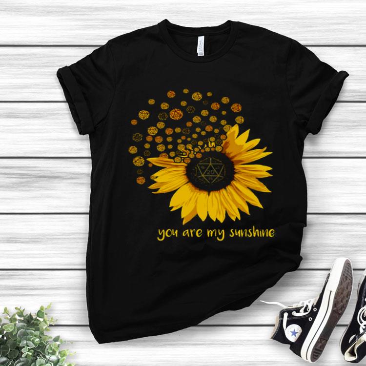 Dungeons Dragons Symbol Sunflower You Are My Sunshine Shirt