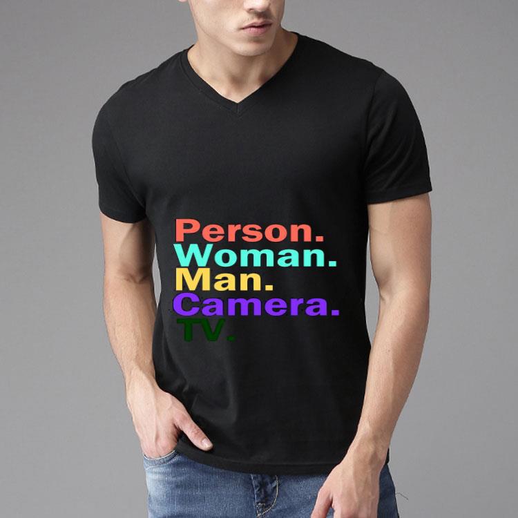 Donald Trump Number One Person Woman Man Camera Tv Shirt