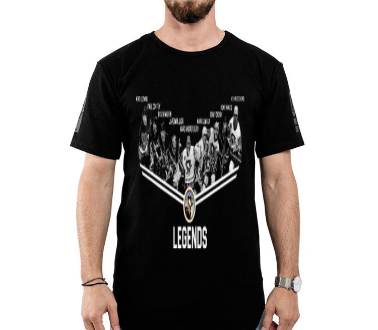 Pittsburgh Penguins Legends Team Player Signature Shirt