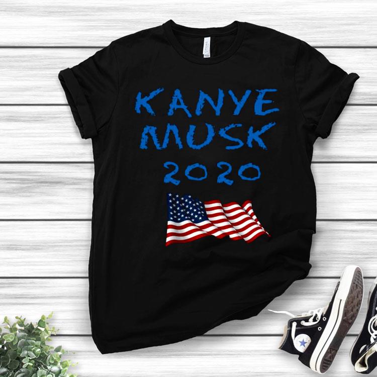 Kanye Musk 2020 American Flag Shirt