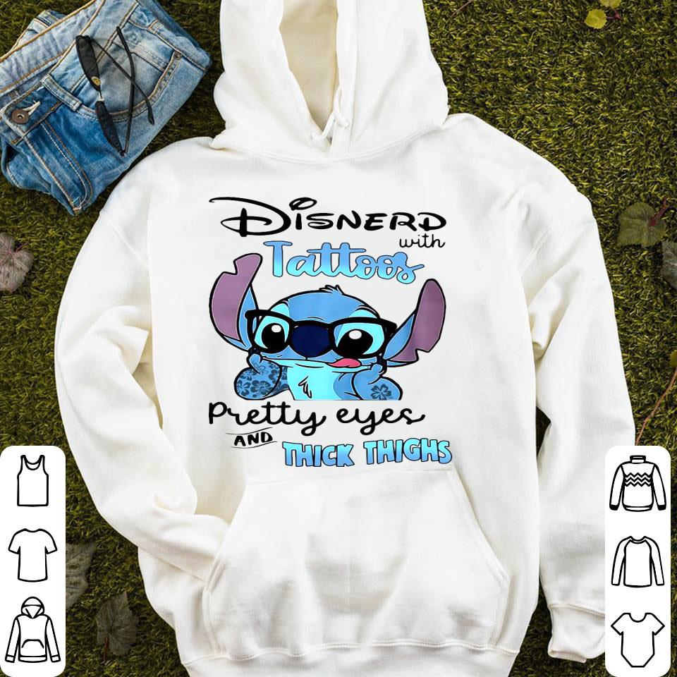Stitch Disnerd With Tattoos Pretty Eyes And Thick Thighs Shirt