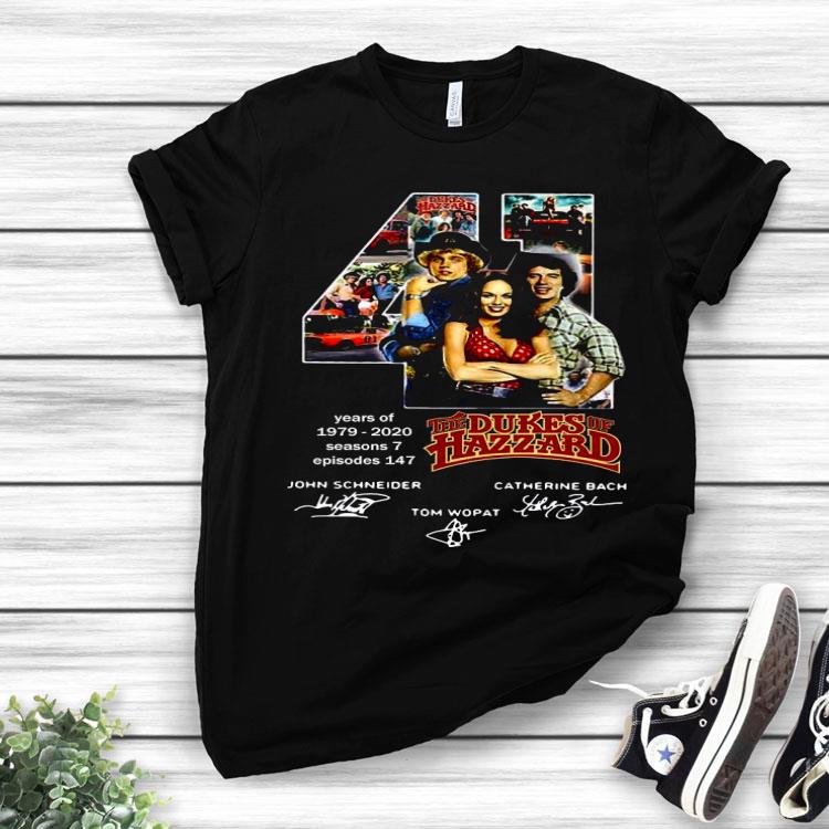 41 Year Of The Dukes Of Hazzard 1979 2020 Seasons 7 Episodes 147 Signatures Shirt