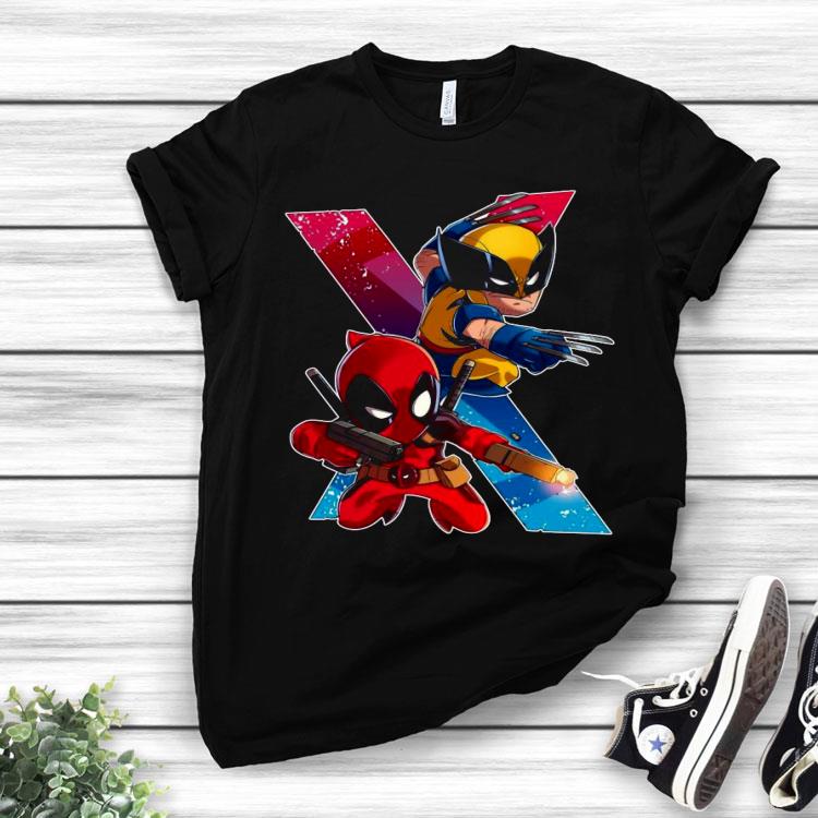 Baby Deadpool And Wbolverine Shirt