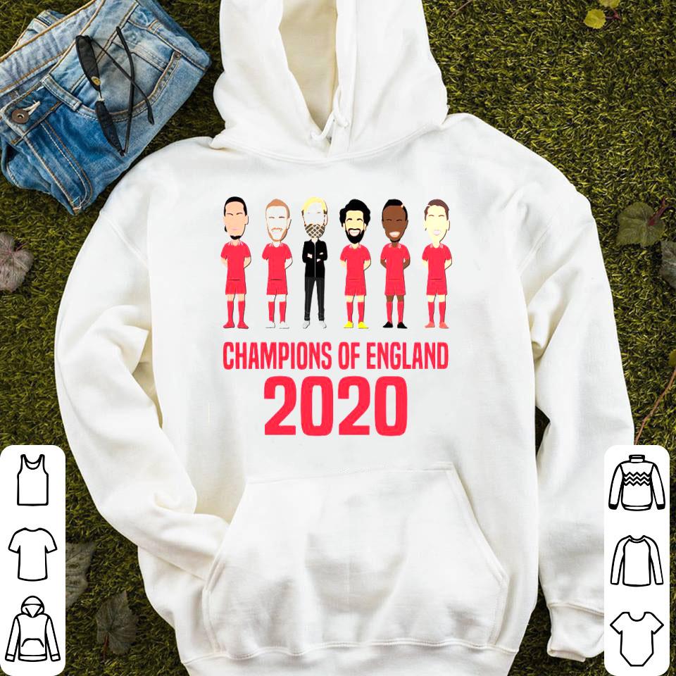 Liverpool Champions Of England 2020 Shirt