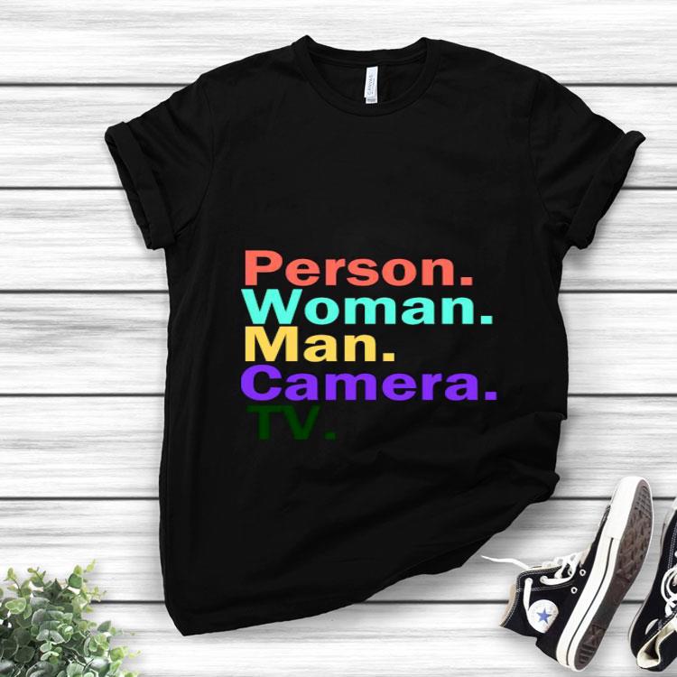 Donald Trump Number One Person Woman Man Camera Tv Shirt