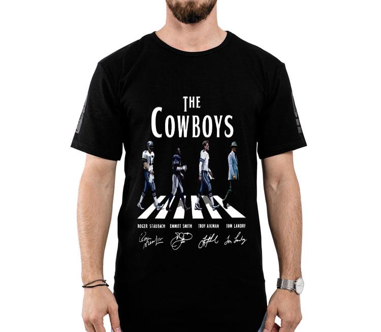 The Cowboys Walking Road Signature Shirt