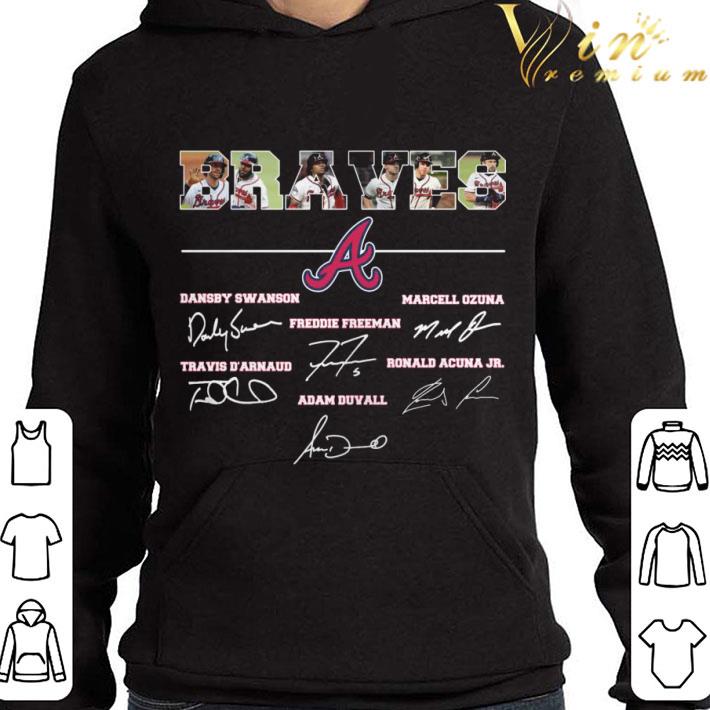 Atlanta Braves signatures Dansby Swanson Freddie Freeman shirt 077a0489 atlanta braves signatures dansby swanson freddie freeman shirt 4 - Atlanta Braves signatures Dansby Swanson Freddie Freeman shirt