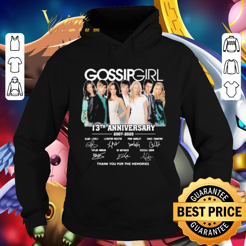 Original Gossip Girl 13th anniversary 2007-2020 signatures shirt 10249c23 original gossip girl 13th anniversary 2007 2020 signatures shirt 4 - Original Gossip Girl 13th anniversary 2007-2020 signatures shirt
