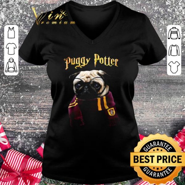 Official Harry Potter Puggy Potter Pug shirt