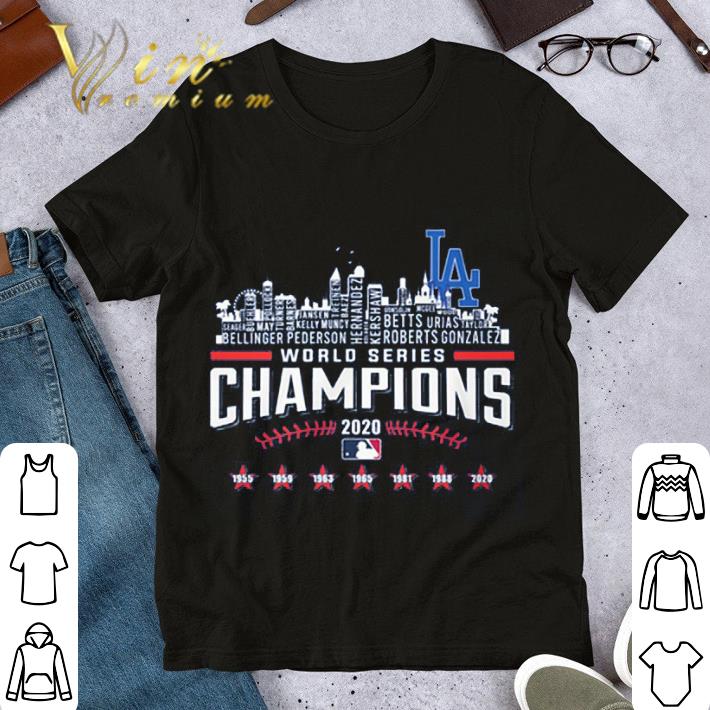 Premium Los Angeles Dodgers City 2020 World Series Champions shirt Premium Los Angeles Dodgers City 2020 World Series Champions shirt