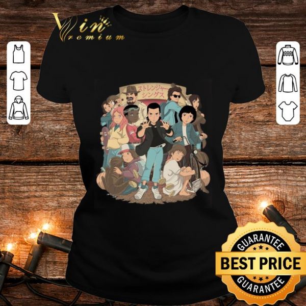 Premium Stranger Things 2 all character Anime shirt