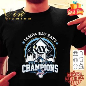 Original Logo Tampa Bay Rays 2020 World Series Champions shirt 1