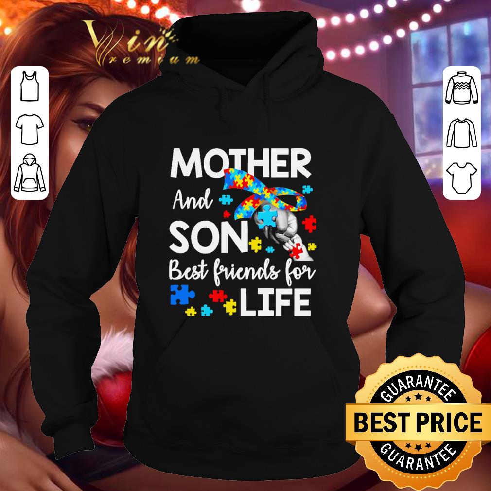 55a87141 autism mother and son best friends for life shirt 4 - Autism Mother and son best friends for life shirt