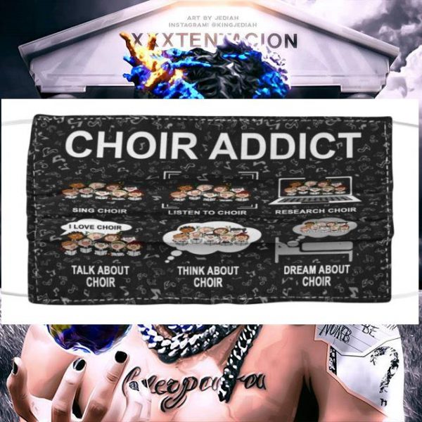 Choir Addict Sing Choir Listen To Choir Research Choir Face Mask