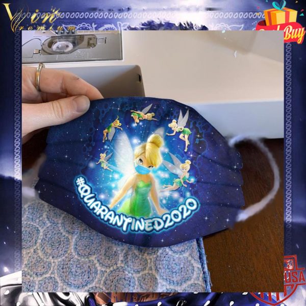 Tinker Bell mask quarantined 2020 Coronavirus face mask