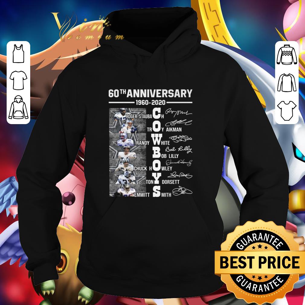 Official 60th anniversary 1960-2020 Dallas Cowboys signatures shirt 77c10c4a official 60th anniversary 1960 2020 dallas cowboys signatures shirt 4 - Official 60th anniversary 1960-2020 Dallas Cowboys signatures shirt