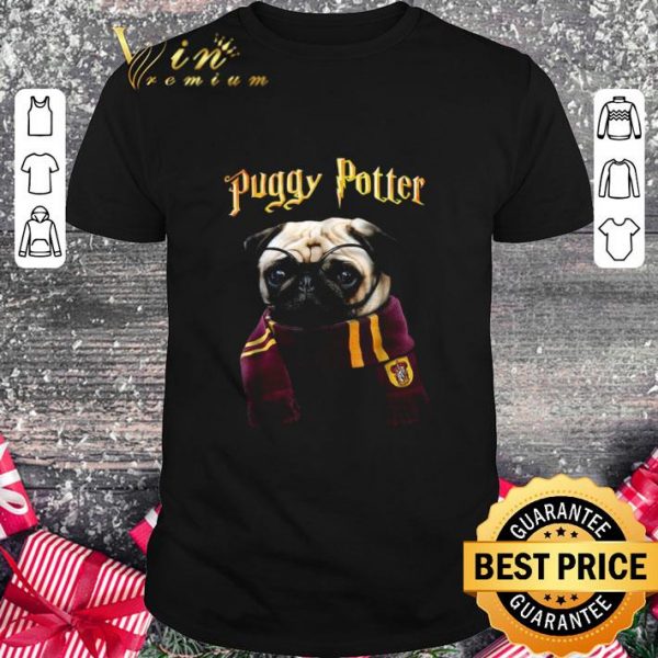 Official Harry Potter Puggy Potter Pug shirt