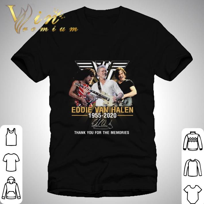 Guitarist Van Halen Band RIP Eddie Van Halen signature shirt