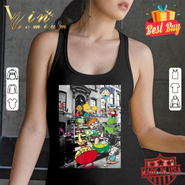 Awesome Throwback 90s Characters Of Nickelodeon's Most Famous Cartoon shirt