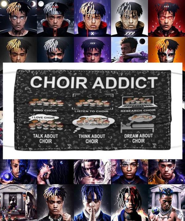 Choir Addict Sing Choir Listen To Choir Research Choir Face Mask