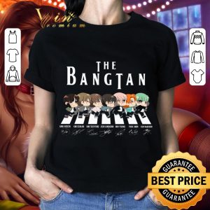 Official BTS The Bangtan Abbey Road Signatures shirt 1