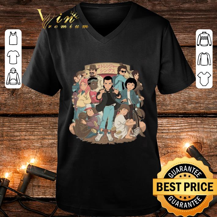 Premium Stranger Things 2 all character Anime shirt a246b90b premium stranger things 2 all character anime shirt 4 - Premium Stranger Things 2 all character Anime shirt