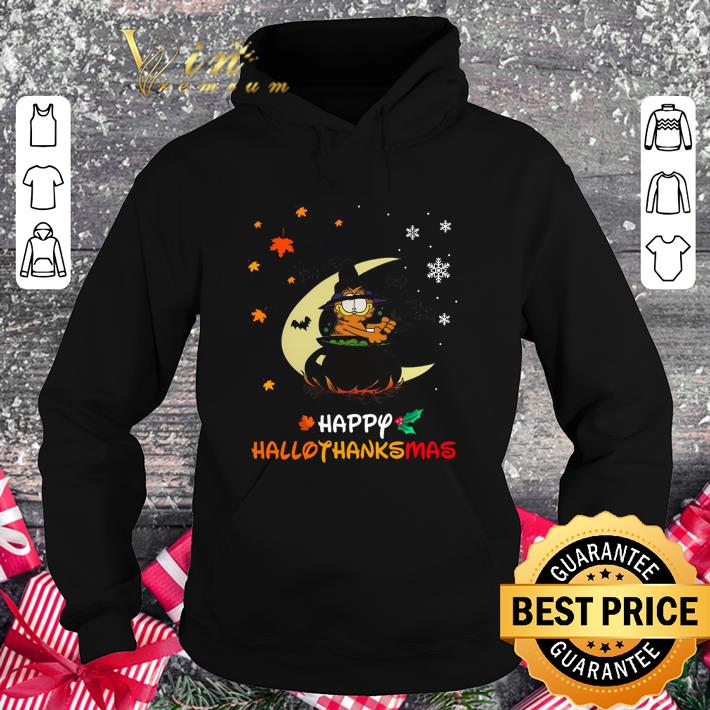 a677687e funny garfield happy hallothanksmas shirt 4 - Funny Garfield Happy HalloThanksMas shirt