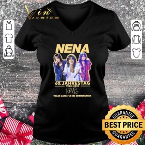 Original Nena 60th anniversary 1960-2020 signature thank you memories shirt 1