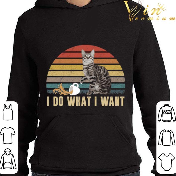 Bengal cat I do what I want vintage shirt b3851c04 bengal cat i do what i want vintage shirt 4 - Bengal cat I do what I want vintage shirt
