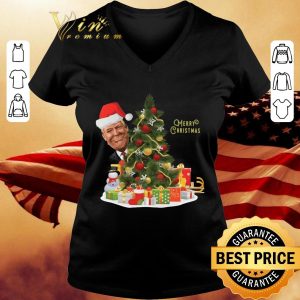 Premium Donald Trump Santa Happy Merry Christmas shirt 2