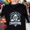 Premium Tampa Bay Rays team 2020 American league champions signatures shirt