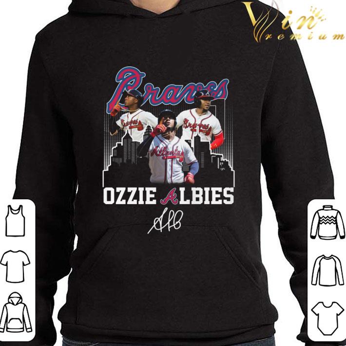 c9b76f6c atlanta braves ozzie albies signatures shirt 4 - Atlanta Braves Ozzie ALbies Signatures shirt